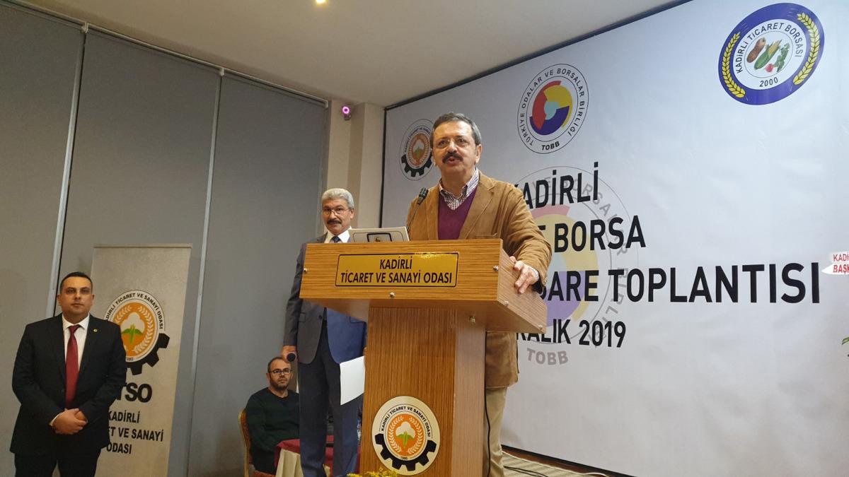 Hisarcıklıoğlu: D&uuml;nya Bankası Doing Business endeksinde 33'&uuml;nc&uuml; sıraya y&uuml;kseldik&nbsp;