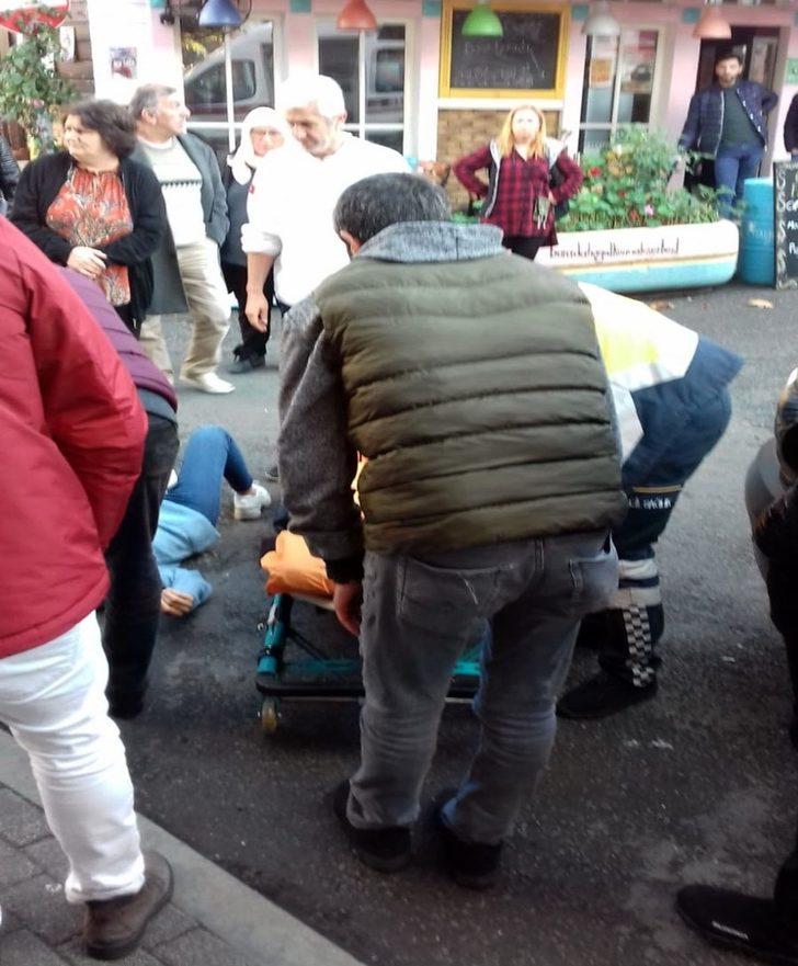 Büyükada’da başıboş at genç kızı ezdi! G1