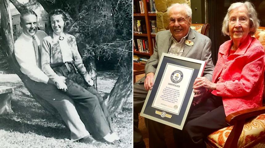Dünyanın en yaşlı çifti: Tam 80 yıl
