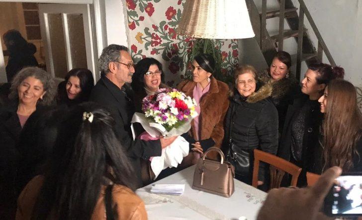 Asker eşlerinden dizi setine ziyaret G1