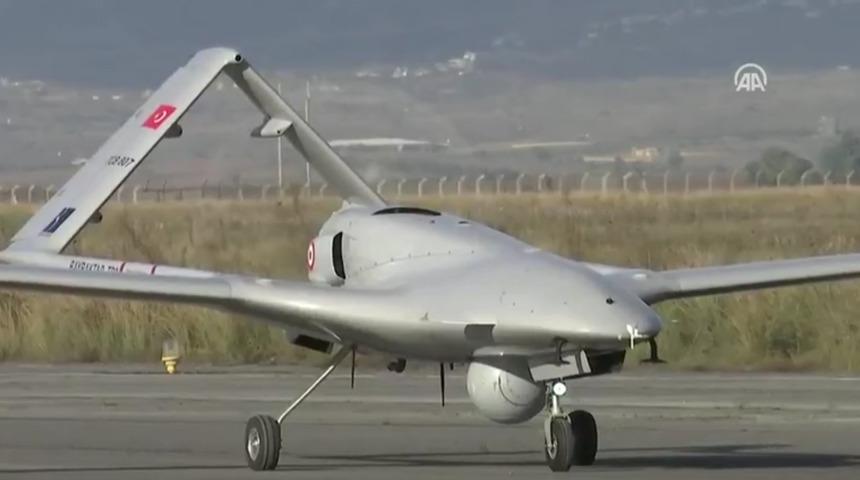 İlk İHA KKTC'ye indi!