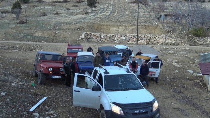 Torosların zirvesinde off-road yaptılar G1