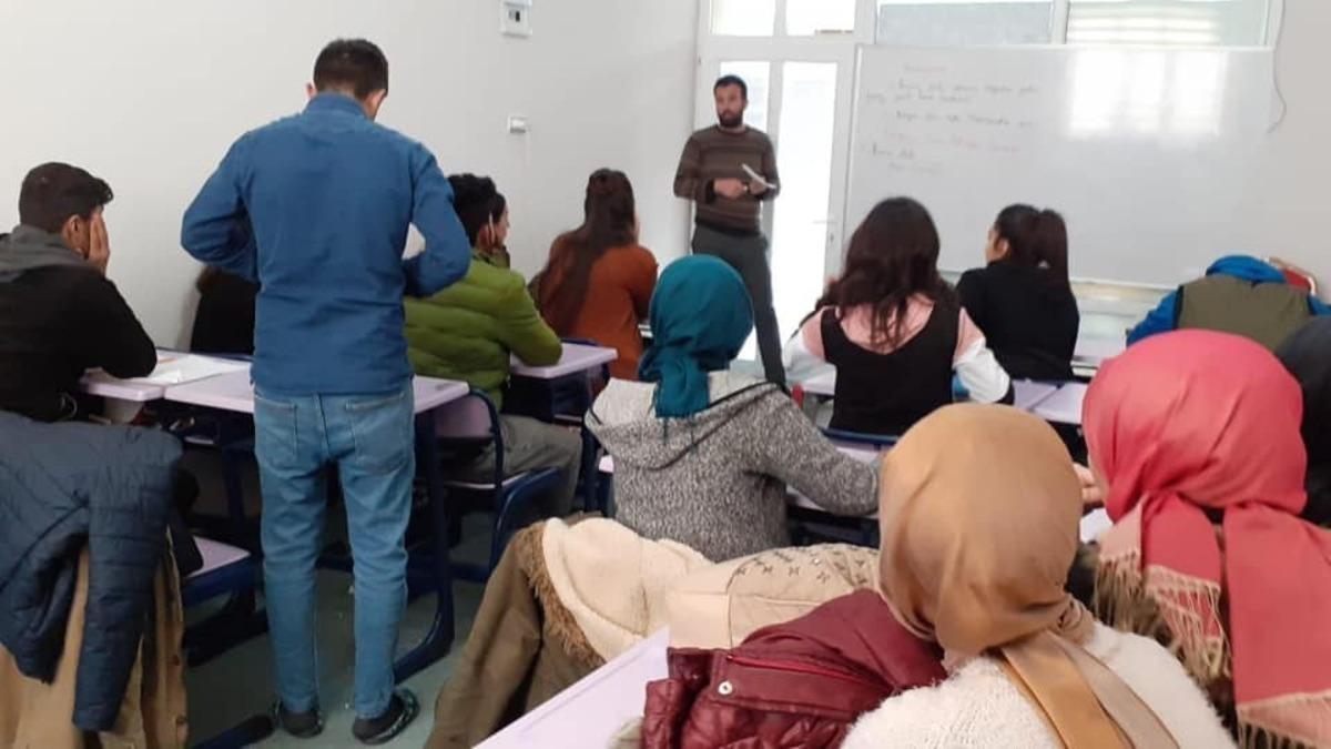 Saray&rsquo;daki kurslara yoğun ilgi