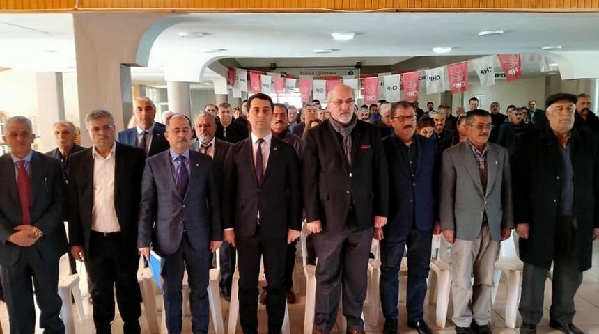 CHP Erzin İlçe Başkanı Yalçın Elmasoğlu oldu