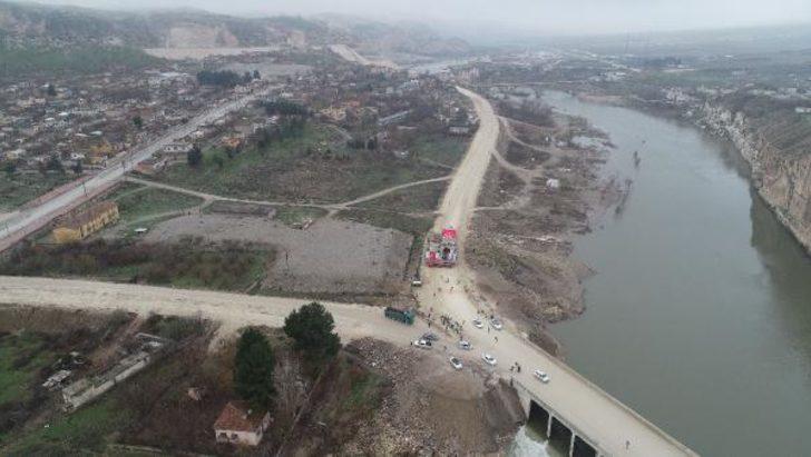 Hasankeyf'teki son eser olan 610 yıllık cami böyle taşınıyor! G2