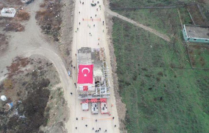 Hasankeyf'teki son eser olan 610 yıllık cami böyle taşınıyor! G5