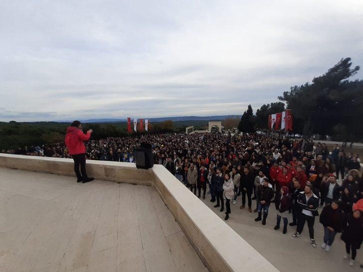 Çanakkale’de bin 300 öğrenciden şehitlik ziyareti G4