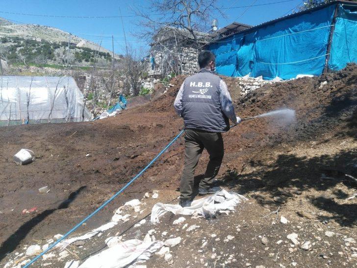 Hatay’da haşereyle mücadele devam ediyor G4