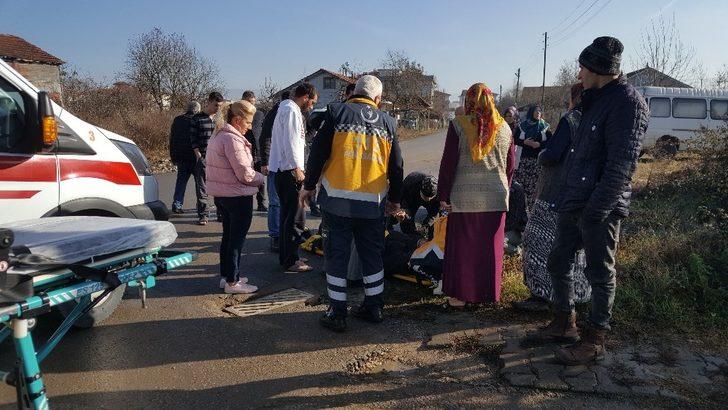 Minibüs ile elektrikli bisiklet çarpıştı: 1 yaralı G3