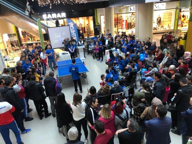 Otizmli çocuklar için spor etkinliği düzenlendi G1