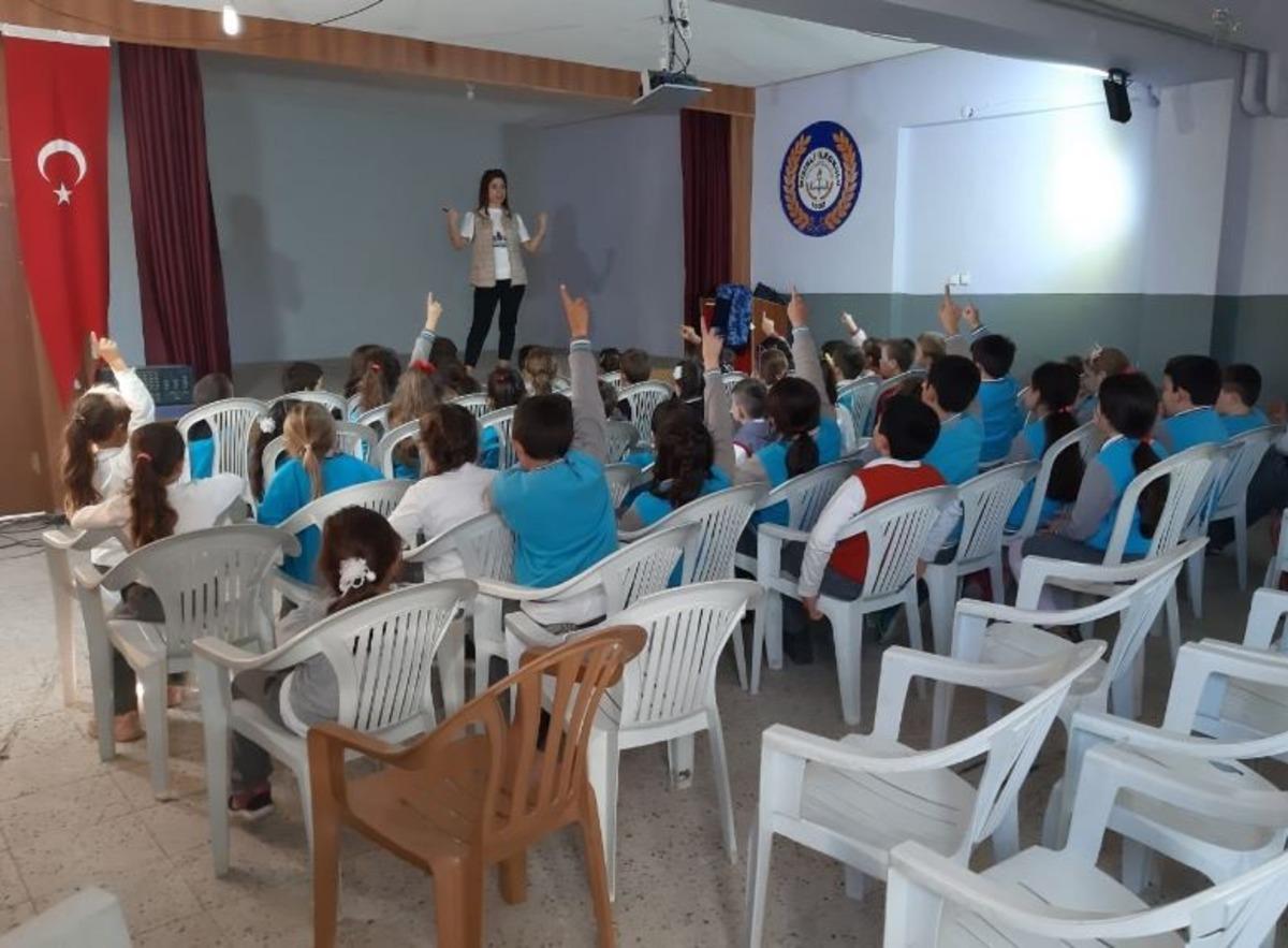 &Ouml;ğrencilere sıfır atık eğitimi