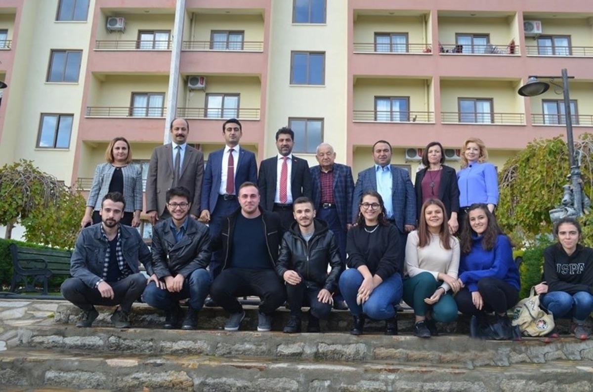 AD&Uuml; Rekt&ouml;r&uuml; Aldemir&rsquo;den Bozdoğan MYO&rsquo;ya ziyaret