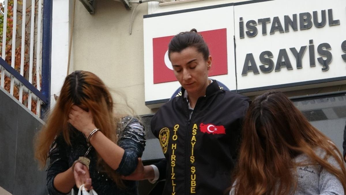 Girdikleri evlerden 100 bin TL&rsquo;lik hırsızlık yapan 2 kadın yakalandı