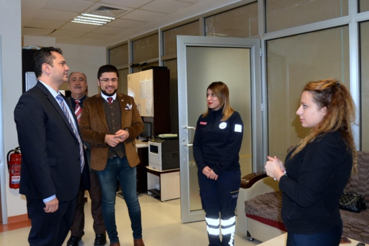 Dr. Bilge&rsquo;den G&uuml;ny&uuml;z&uuml;&rsquo;ndeki sağlık kuruluşlarında inceleme ve değerlendirme
