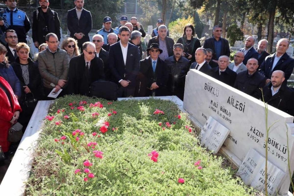 Kartal Belediyesi eski başkanlarından Mehmet Ali B&uuml;kl&uuml;, kabri başında anıldı