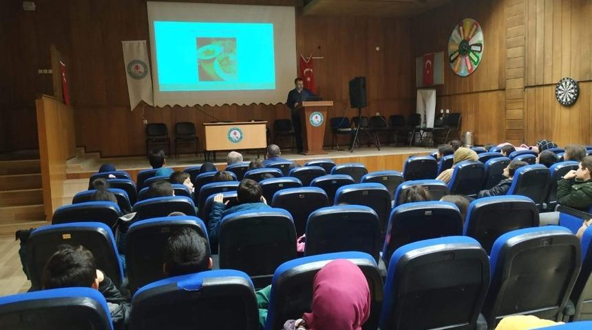 Öğrencilere ‘İnsaf Et, İsraf Etme’ konferansı