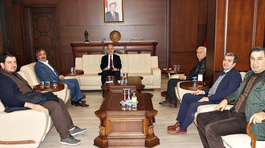 Rekt&ouml;r Bağlı&rsquo;dan Harran &Uuml;niversitesi Rekt&ouml;r&uuml; &Ccedil;elik&rsquo;e ziyaret