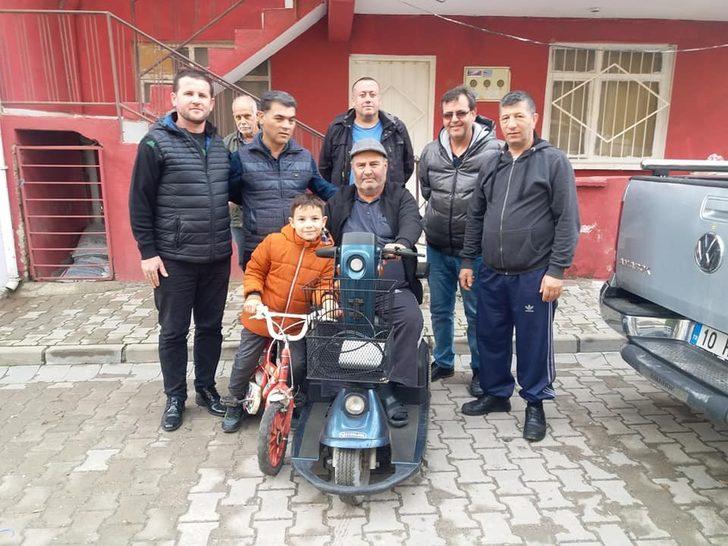 Hollanda’dan gelen 145 engelli aracı Havran’a ulaştı G3