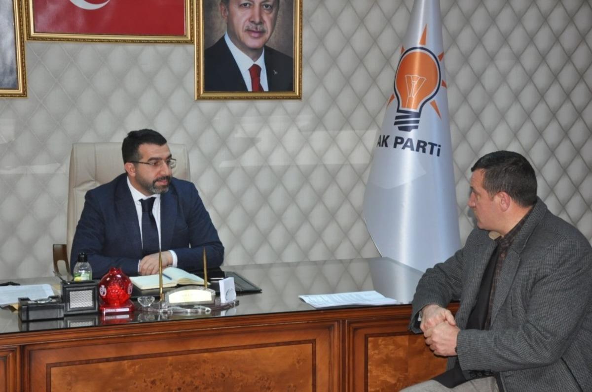 Kars&rsquo;ta Şeker Fabrikası iş&ccedil;ileri Başkan Adem &Ccedil;alkın ile g&ouml;r&uuml;şt&uuml;