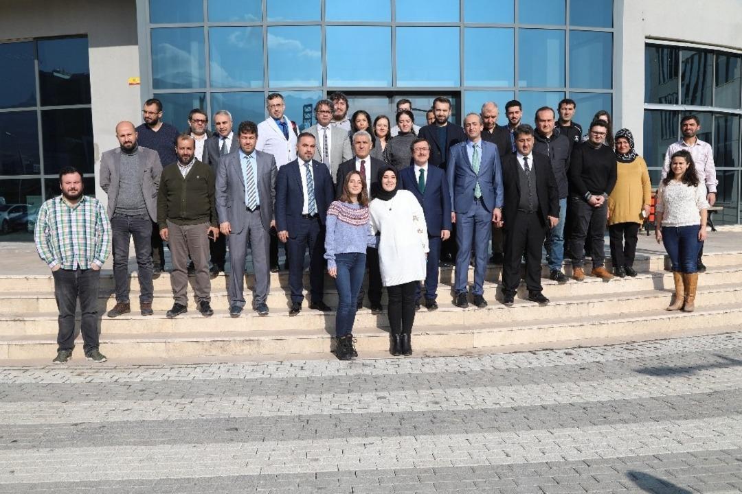 Başkan G&uuml;der, Teknopark sohbetlerinin konuğu oldu