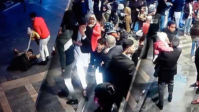 Düğünde yakılan maytap dumanı 22 kişyi hastanelik etti