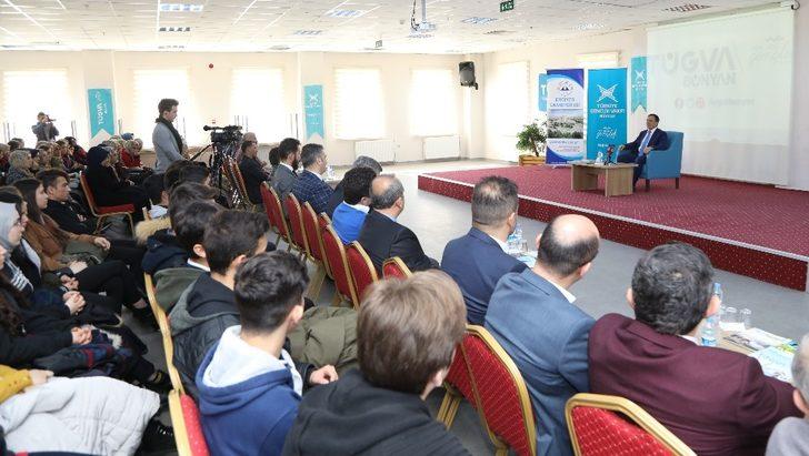 ERÜ Rektörü Çalış, Bünyan’da Öğrenciler ile Bir Araya Geldi G2