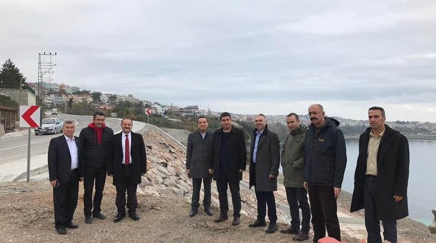 Şahin Tepesi yolu tamamlandı