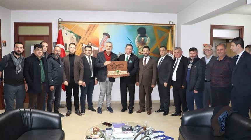 Nazilli Ticaret Odası’ndan Antakya’ya ticari iş birliği ziyareti