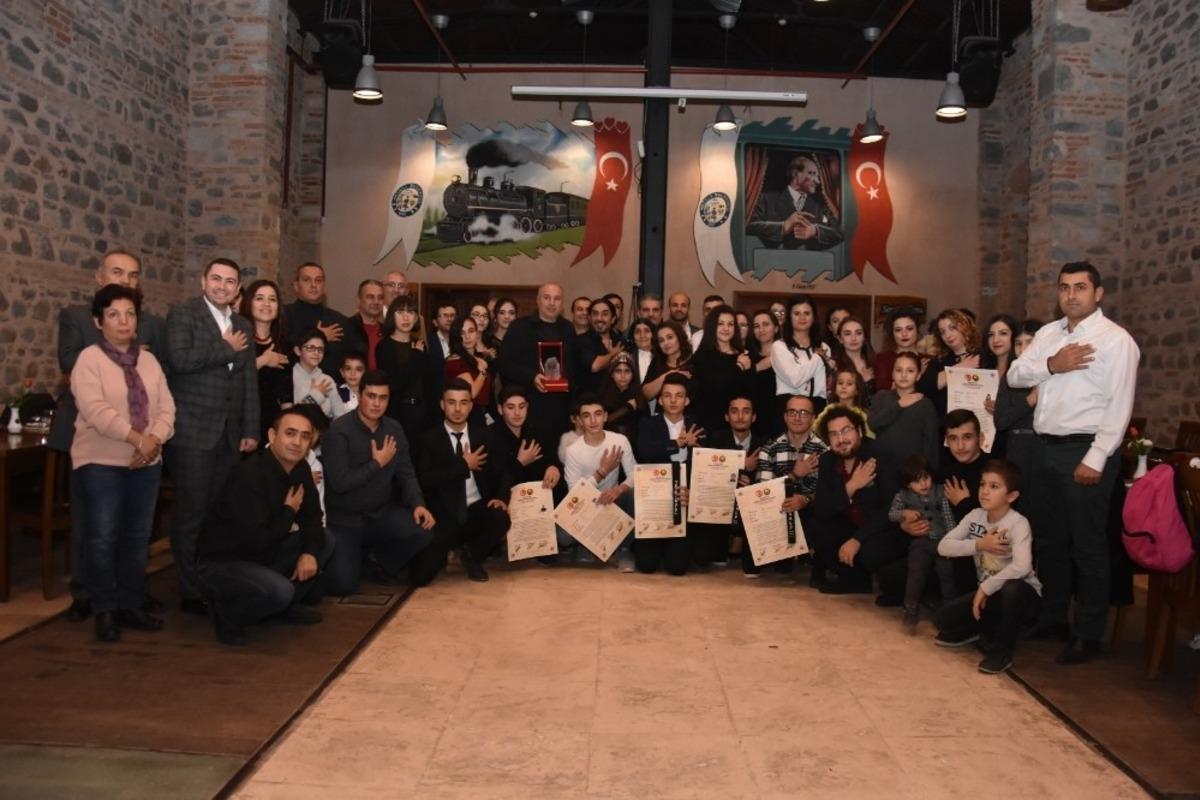 Nazilli&rsquo;de siyah kuşaklar t&ouml;renle verildi