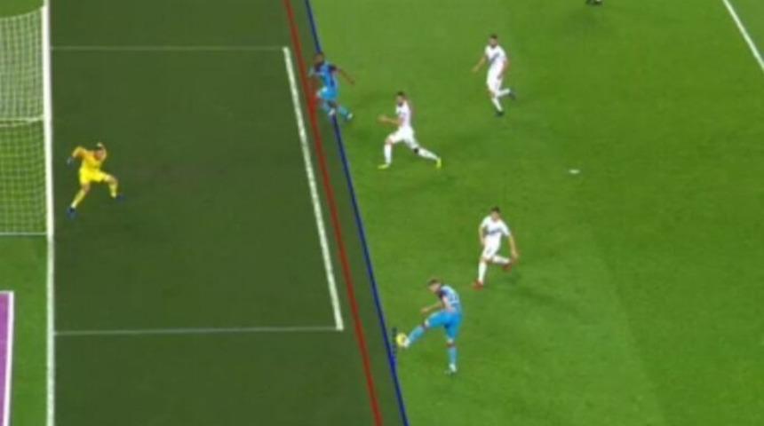 Trabzonspor'un golü VAR'dan döndü