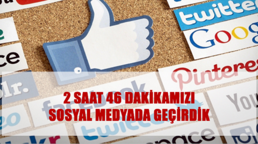2019'da G&uuml;nl&uuml;k 2 Saat 46 Dakikamızı Sosyal Medyada Ge&ccedil;irdik