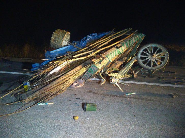 Kütahya'da otomobilin çarptığı at arabasının sürücüsü öldü G2