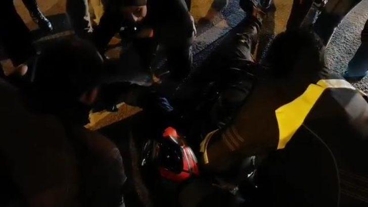 Kartal sahilinde motosiklet kazası G2