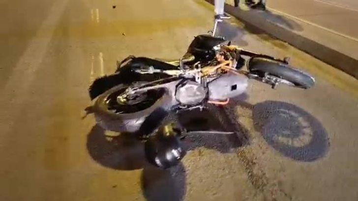 Kartal sahilinde motosiklet kazası G3