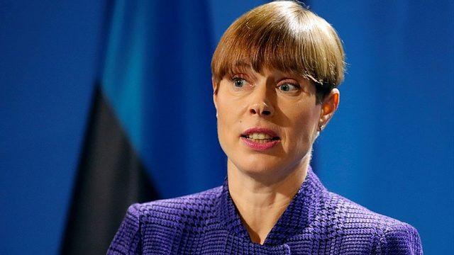 Estonya Cumhurbaşkanı Kersti Kaljulaid özür diledi.