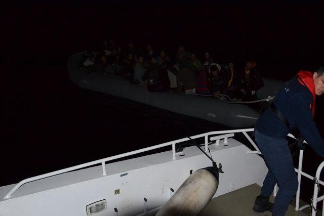 Kuşadası’nda 47 düzensiz göçmen yakalandı