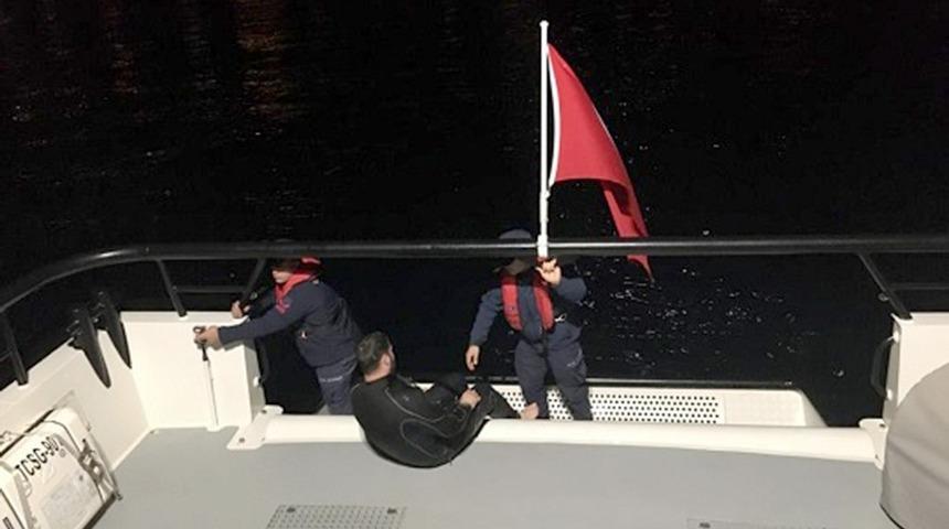 46 kilometreyi y&uuml;zerek ka&ccedil;maya &ccedil;alıştı