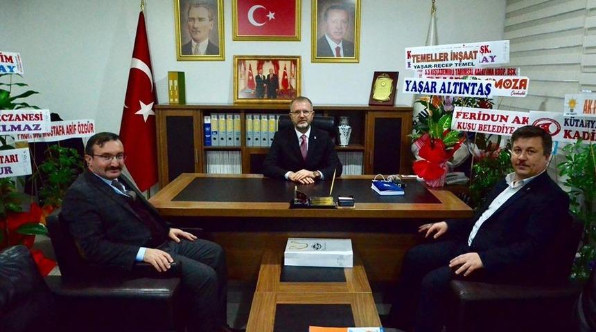 Başkanlardan Ceyhun&rsquo;a hayırlı olsun ziyareti