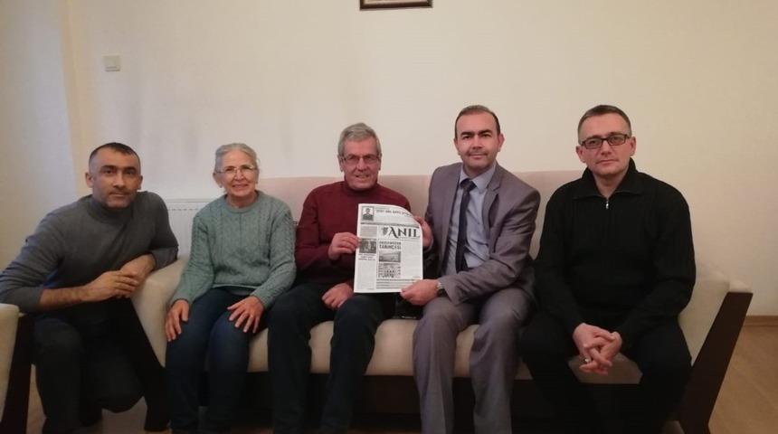 Şehidin adı okul gazetesinde de yaşayacak