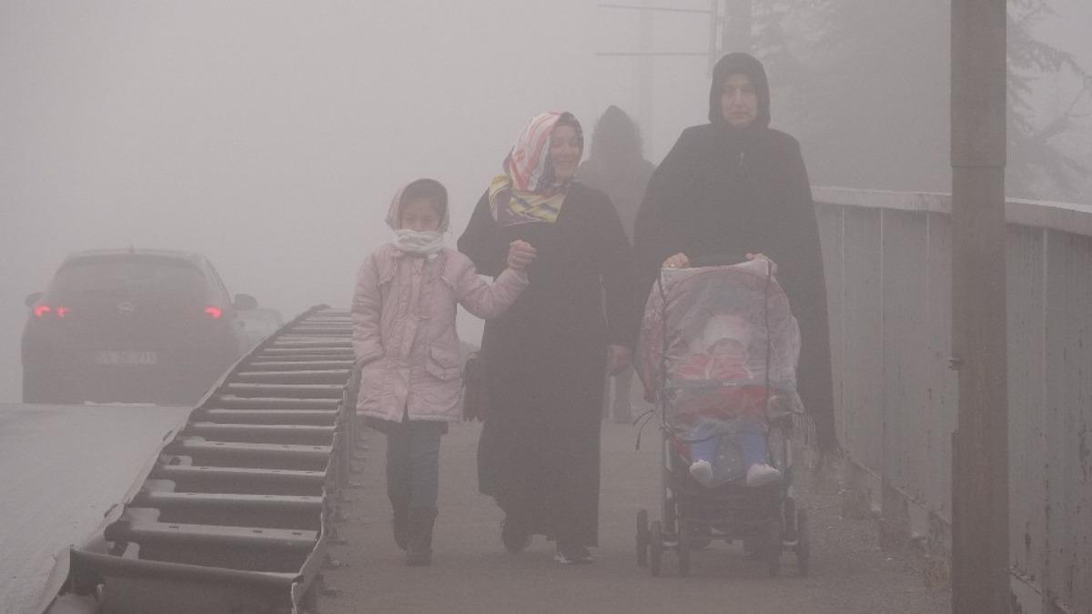 &Ccedil;orlu&rsquo;da yoğun sis