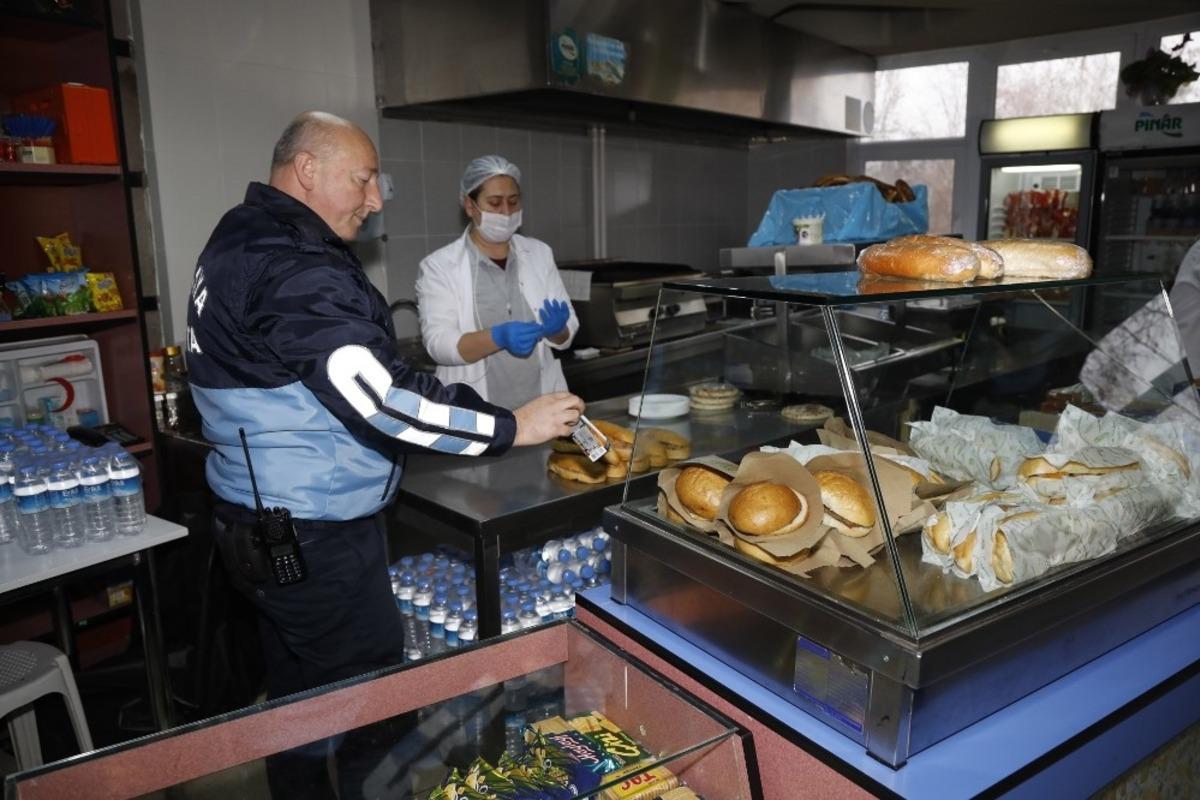 &Ccedil;ankaya Belediyesi Zabıta ekiplerinden kantin denetimi