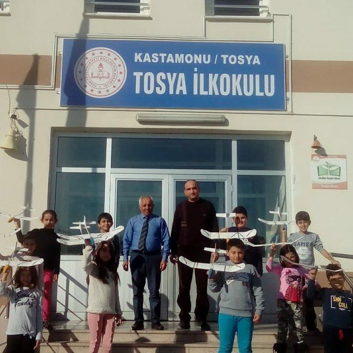 Tosya İlkokulunda Model Uçak Kursu tamamlandı G2