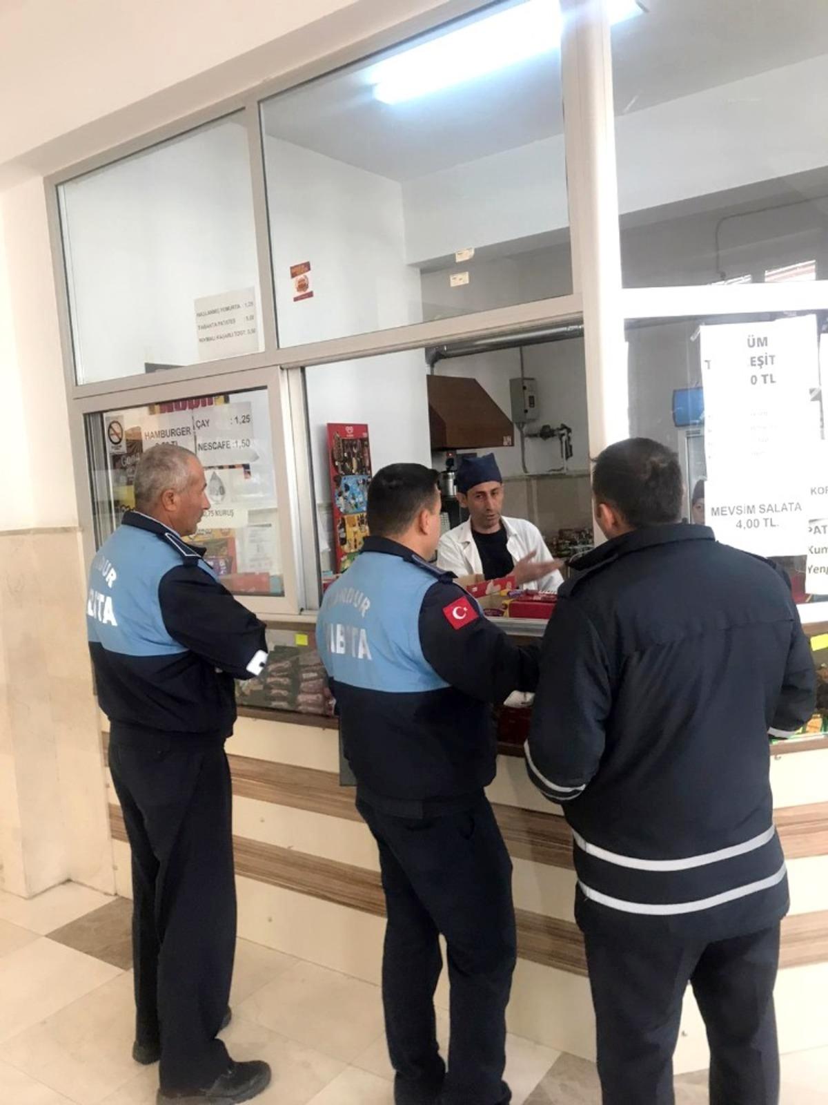 Okul kantinleri denetimden ge&ccedil;ti.