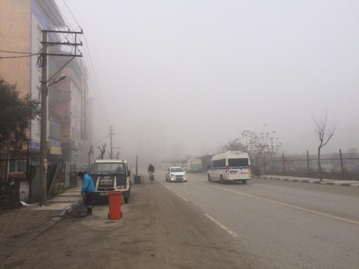 Manisa sis etkili oldu