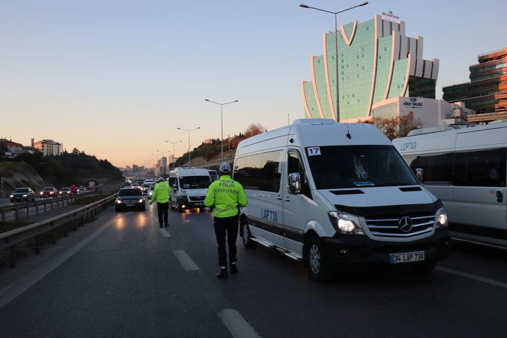 İstanbul'da emniyet şeridine giren sürücülere ceza yağdı G5
