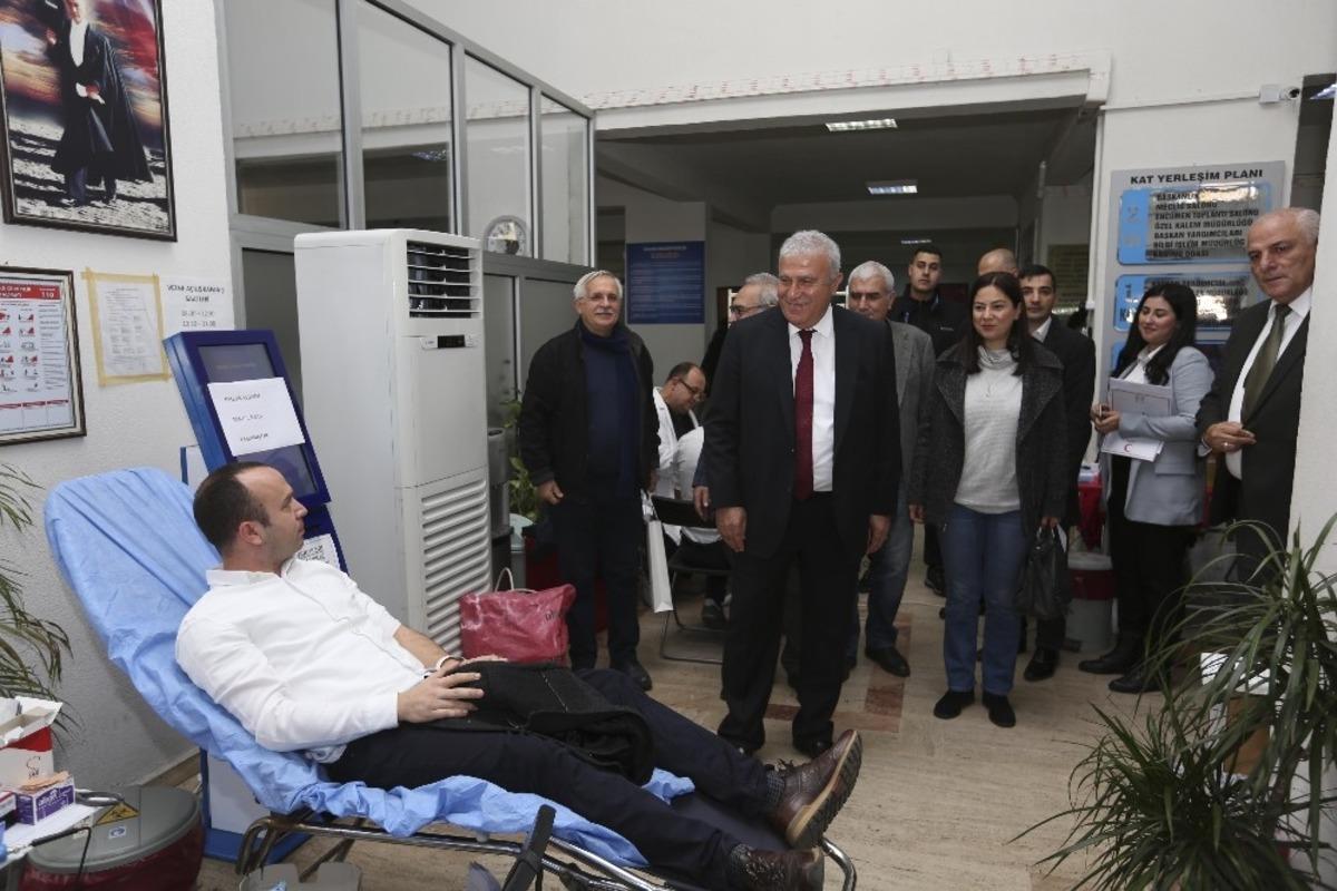 Efeler Belediyesi&rsquo;nden l&ouml;semi hastası &ouml;ğretmen i&ccedil;in kan bağışı kampanyası