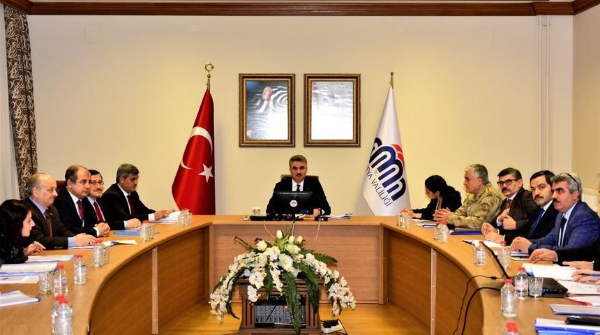 Aile İ&ccedil;i ve Kadına Karşı Şiddetle M&uuml;cadele Toplantısı yapıldı