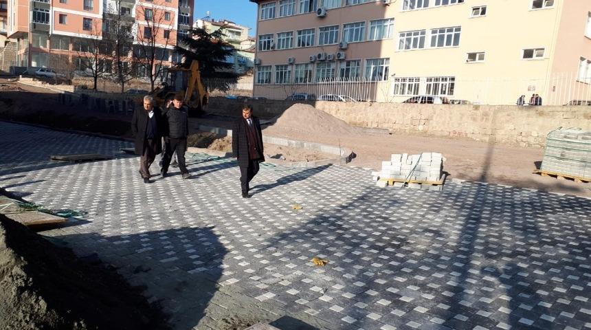 Yeşilhisar&rsquo;da kentsel d&ouml;n&uuml;ş&uuml;m devam ediyor