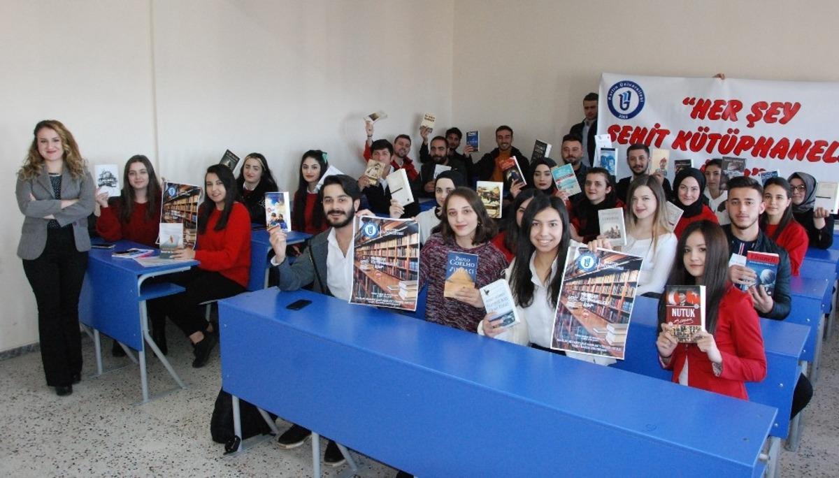 Bartın Sağlık Meslek Y&uuml;ksekokulu&rsquo;ndan şehit k&uuml;t&uuml;phanelerine anlamlı destek