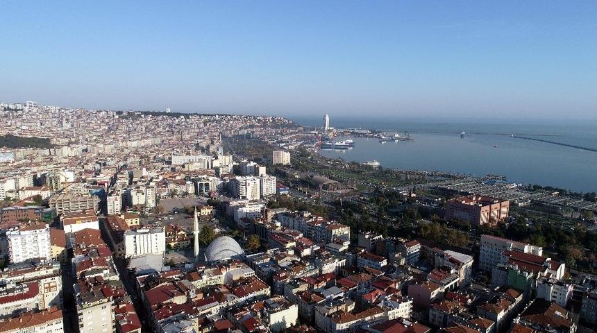 Samsun’da konut satışları 51,2 arttı